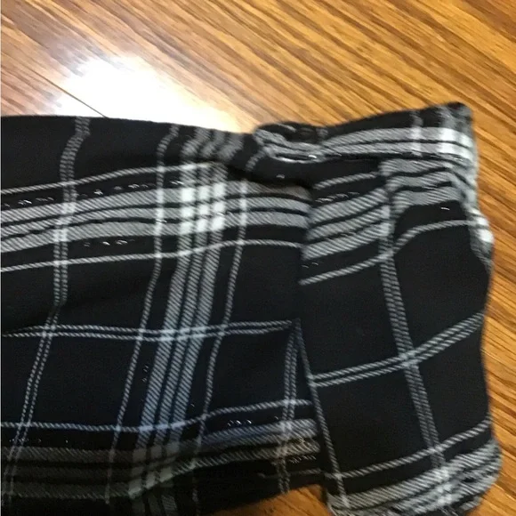 Sonoma size XL  Black and White Checkered long sleeve pullover Shirt - Picture 11 of 11